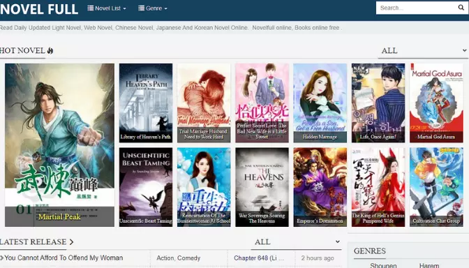 Novelfull - A Platform for Reading Online Novels
