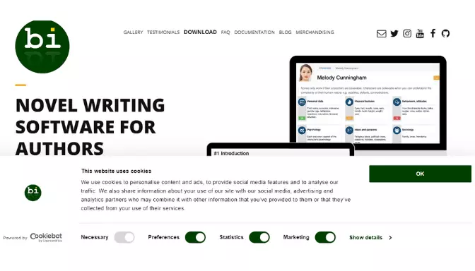 Bibisco: The All-in-One Writing Tool for Authors
