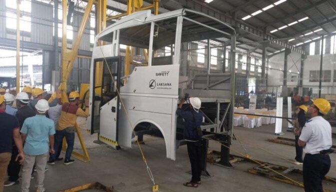 Body Passes Front Bus Crash Test With UN EC R29, Safe Driving Position And Kernet