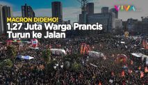 Chaos! Jutaan Orang Prancis Demo di Seluruh Negeri