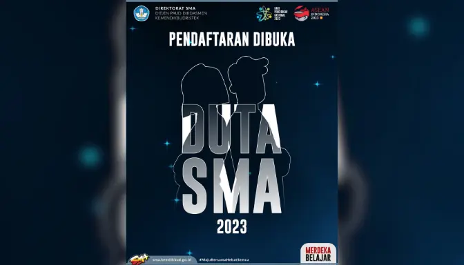 Pendaftaran Duta SMA 2023. Foto: Instagram Direktorat SMA