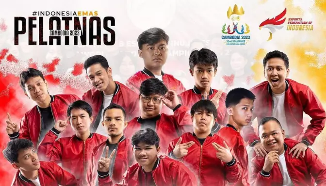 Timnas PUBG Mobile Indonesia di SEA Games 2023 Kamboja