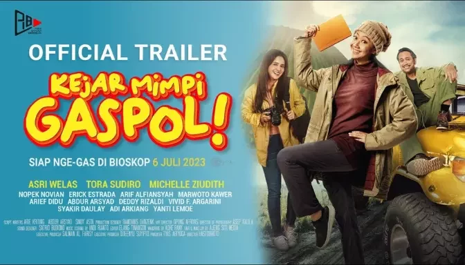 KEJAR MIMPI GASPOL – Official Trailer | Tayang Mulai 6 Juli 2023 di XXI!