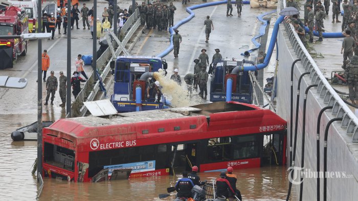 korban meninggal akibat banjir di korea selatan bertambah jadi 40 orang 539a405