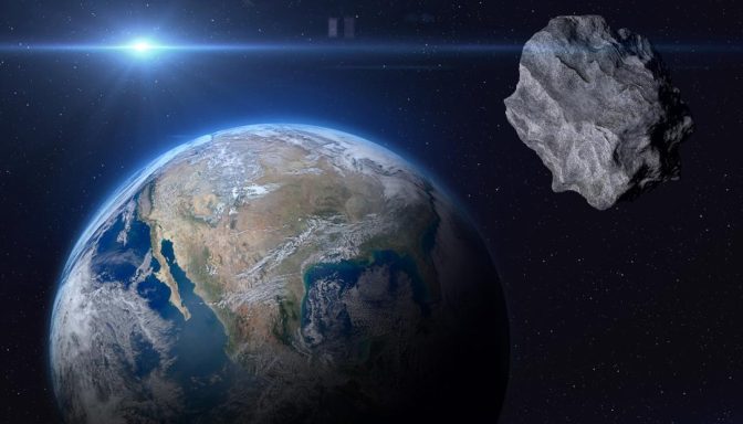 Bukti Asteroid Lebih Dahsyat Dari Pemusnah Dinosaurus Tabrak Bumi