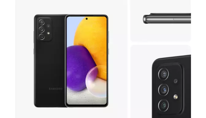 Desain dan Tampilan Samsung Galaxy A72