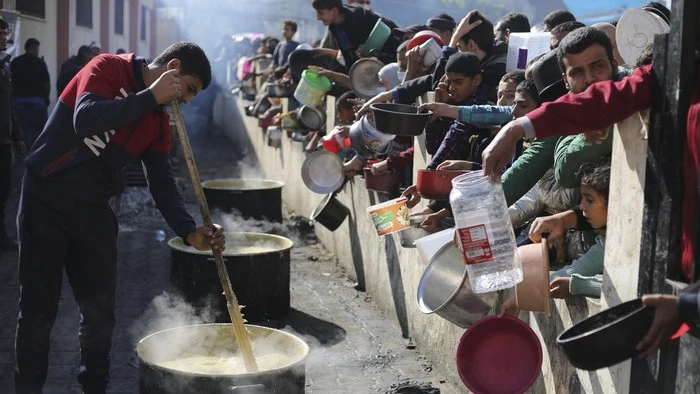 Kondisi warga Palestina di Jalur Gaza yang kelaparan
