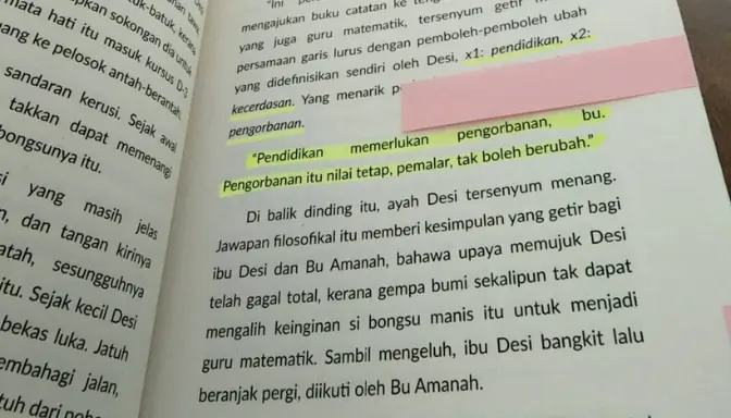 Novel Pendidikan: Inspirasi dan Motivasi dari Kisah-Kisah Menarik