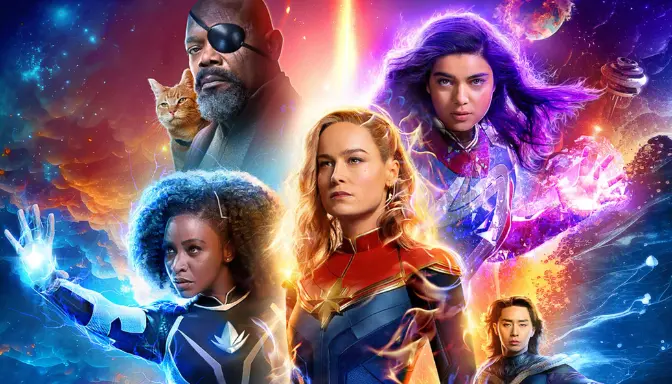 Sinopsis Film The Marvels, Aksi Kolaborasi Tiga Superhero Wanita Marvel