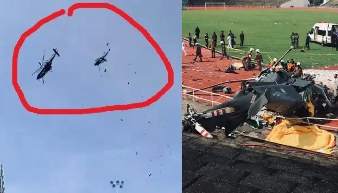 Dua Helikopter Malaysia Tabrakan di Langit Lumut, Tewaskan 10 Prajurit