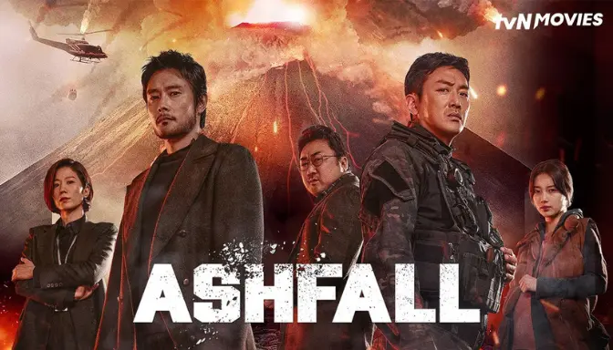 10 Rekomendasi Film Ma Dong Seok yang Wajib Ditonton 3 Film Ma Dong Seok - Ashfall (2019)