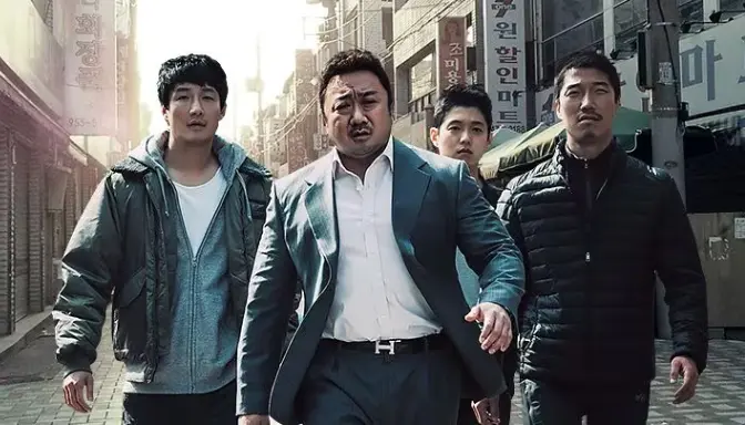10 Rekomendasi Film Ma Dong Seok yang Wajib Ditonton 4 Film Ma Dong Seok - The Outlaws (2017)
