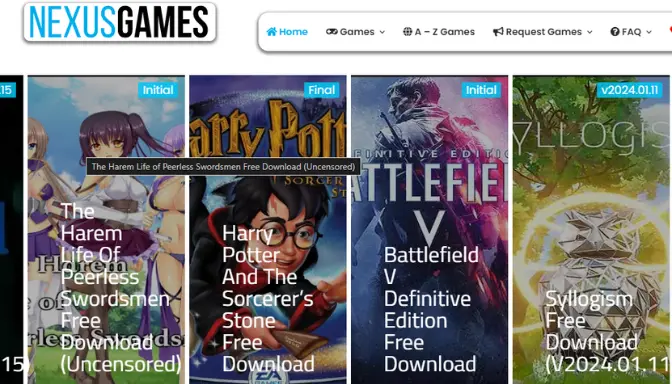 Nexus Games, Surga Bagi Gamer yang Ingin Download Game PC Gratis