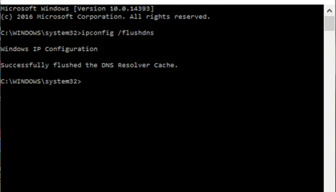 Reset Jaringan dan Flush DNS