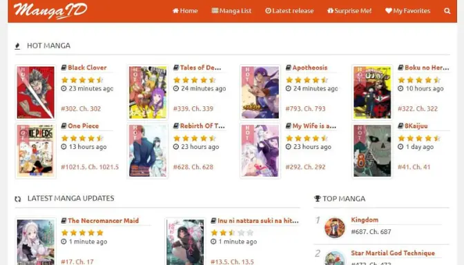 MangaID: Baca Manga, Manhwa, Manhua Bahasa Indonesia Gratis