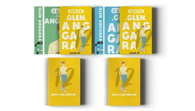 Novel 12 Cerita Glen Anggara by Luluk HF