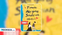 Novel Temani Aku Yang Sendirian (Mentari Tak Harus Bersinar)