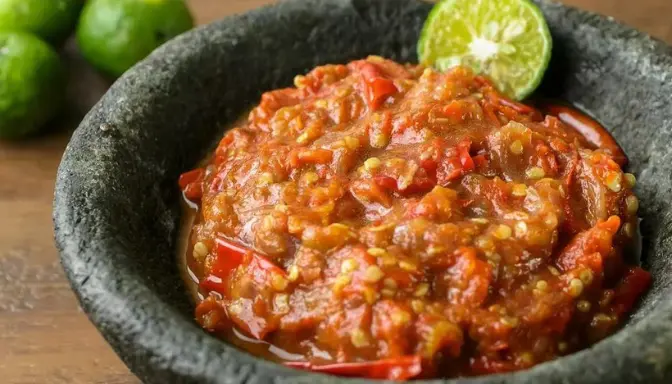 Sambal Terasi: Sensasi Pedas Gurih yang Bikin Nagih, Ini Resep Rahasianya!