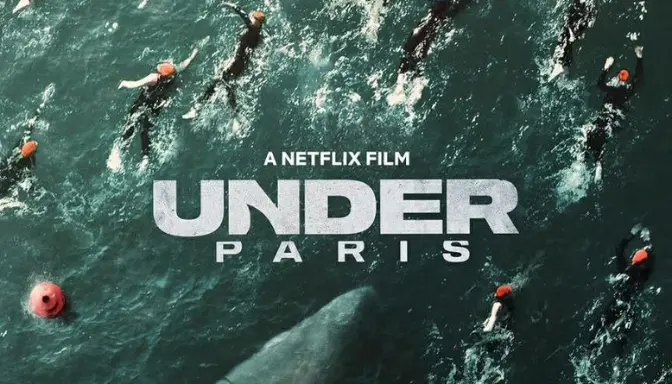 Sinopsis Film Under Paris (2024), Teror Hiu Mengancam Kejuaraan Dunia di Sungai Seine