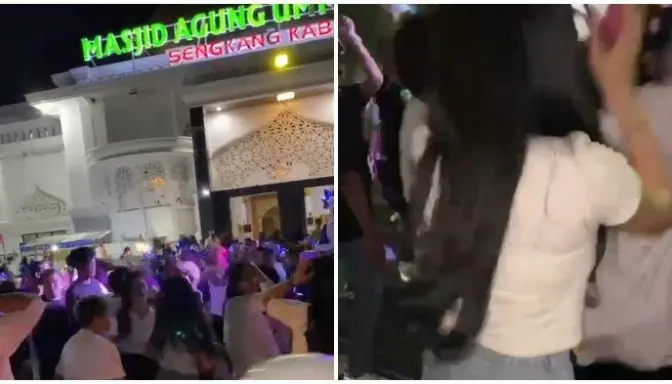 Aksi Joget di Depan Masjid Agung Sengkang Viral, Pemkab Wajo Sebut Kelalaian Petugas