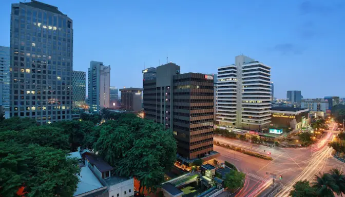 Lokasi Holiday Inn Express Jakarta Wahid Hasyim
