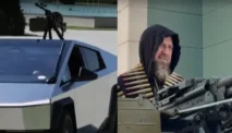 Ramzan Kadyrov Pamer Tesla Cybertruck Modifikasi Berpelontar Peluru, Klaim Dikirim Elon Musk