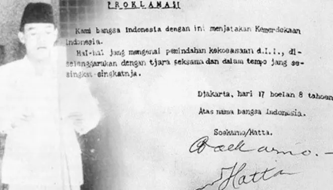 Teks Proklamasi 17 Agustus 1945, Simbol Perjuangan dan Persatuan Indonesia