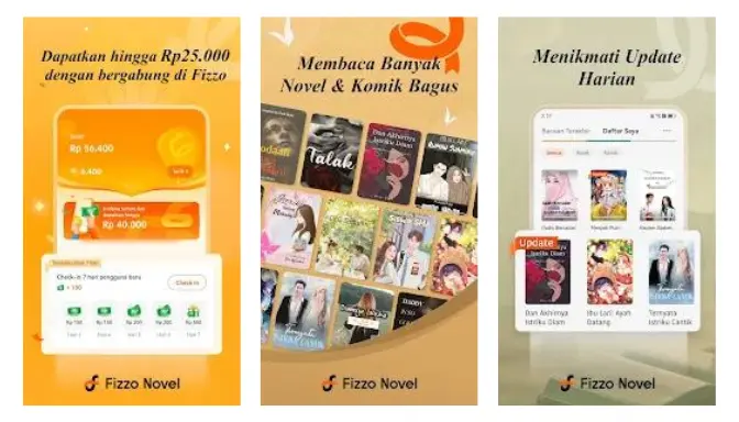 Cara Download Novel Fizzo Gratis dan Nikmati