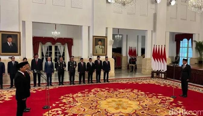 Irjen Eddy Hartono Resmi Dilantik Sebagai Kepala BNPT oleh Presiden Jokowi