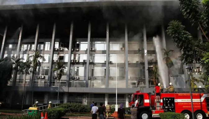 Kebakaran Hebat Landa Gedung Bakamla, Komnas Perempuan Terdampak Parah