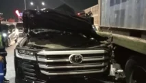 Tragedi di Tol Layang Reformasi: Land Cruiser Keluarga Pallubasa Serigala Tabrak Truk Kontainer, Dua Tewas