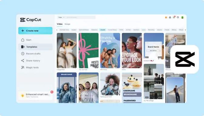 Cara Menggunakan Template Video di Aplikasi CapCut