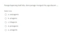 Mengenal Paraga dan Peran Mungsuh dalam Drama