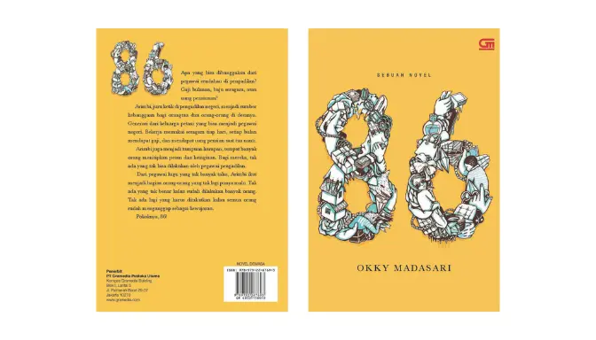 Novel 86 Okky Madasari, Kisah Realita Kehidupan di Balik Seragam Pengadilan