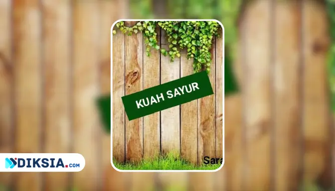Novel Kuah Sayur by Sarah Ismail