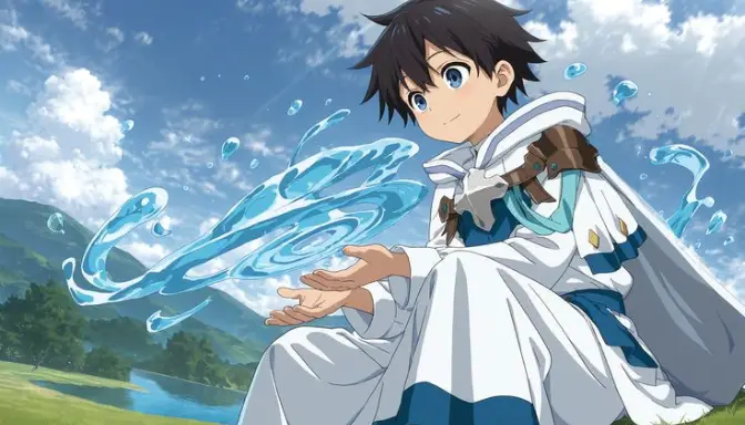 Mizu Zokusei no Mahoutsukai Manga, Petualangan Ryo Sang Penyihir Air Terkuat