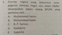 Soepomo dan Konsep Negara Integralistik dalam Sidang BPUPKI Pertama