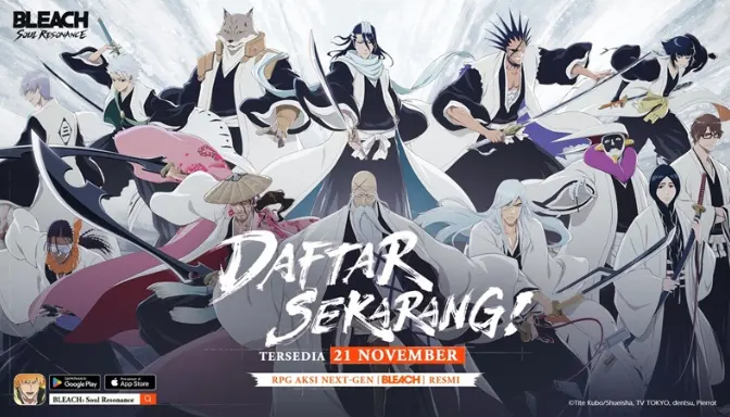 BLEACH Soul Resonance Siap Rilis Global November 2025, Pra-Registrasi Sudah Dibuka
