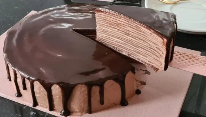 Resep Mille Crepes Cokelat Kekinian yang Viral, Mudah Dibuat di Rumah