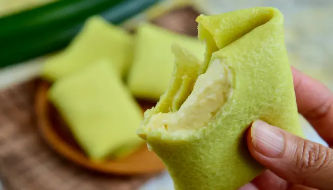 Resep Pancake Durian Lumer dan Anti Gagal