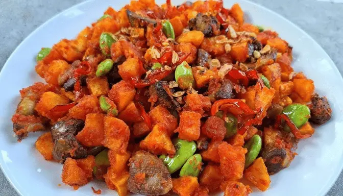 Resep Sambal Goreng Kentang Ati Ampela Pedas Manis, Enak Banget!